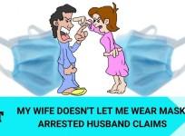 Husband wife ditch mask
