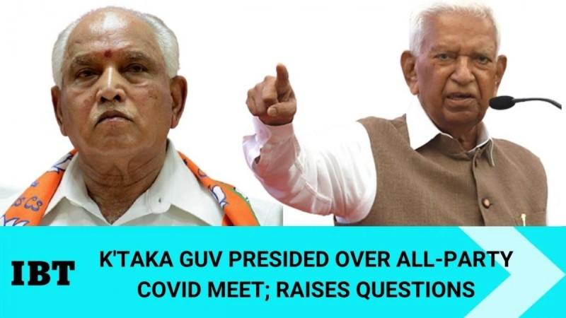 Ktaka Guv takes over COVID meet