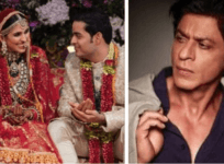 Shloka Mehta, Akash Ambani, Shah Rukh Khan