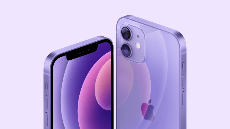 iPhone 12 Purple