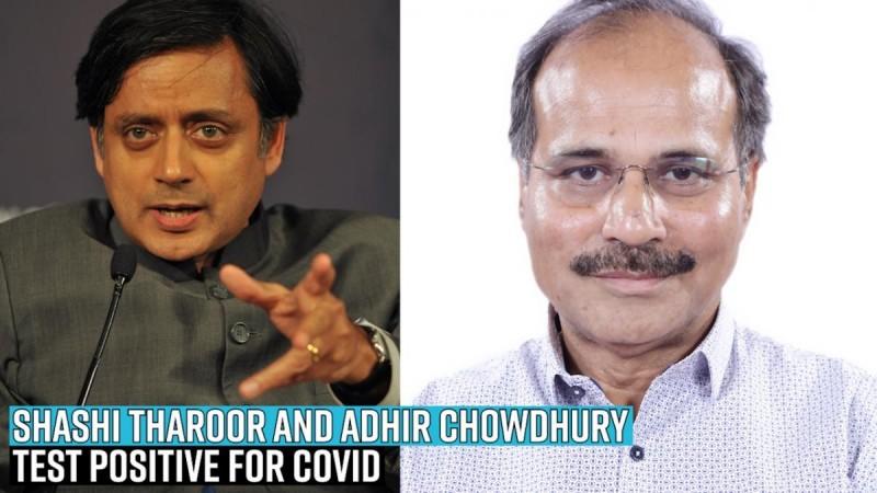 Shashi Tharoor and Adhir Chowdhury Shashi Tharoor and Adhir Chowdhury test positive for Covid