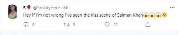 Salman Khan kiss Salman Khan kiss