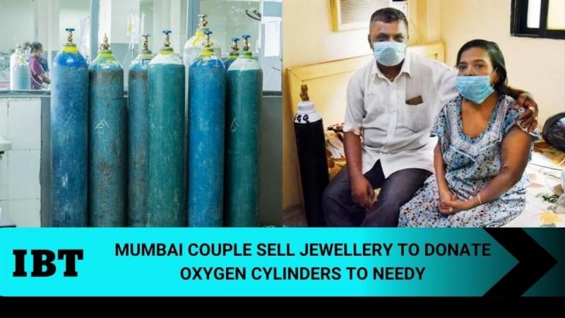 Mumbai woman donates her oxygen cylinder, sells jewellery to buy more for COVID patients