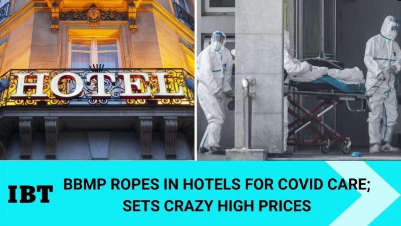 BBMP sets crazy high ceiling rates to treat COVID patients at hotels; draws flak
