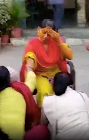 Haldi at police station