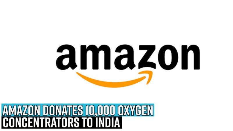 Amazon donates 10,000 oxygen concentrators to India