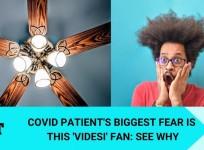 COVID patient vs ceiling fan