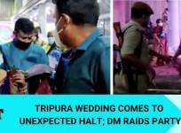 Tripura DM raids wedding