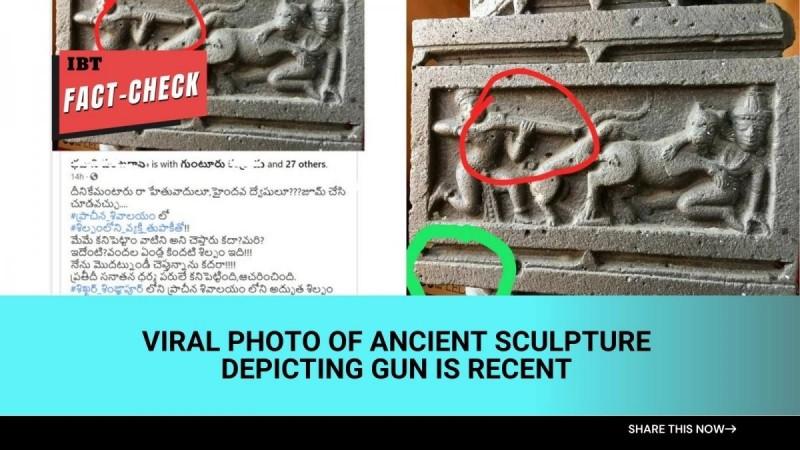 Fact check: Ancient Hindus used guns long before Chinese; shows mould as proof [truth here]