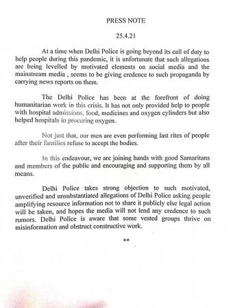 Fact check: Delhi Police denies role in intimidation of COVID-19 relief volunteers