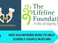Ailing elderly couple under home quarantine on their own; B'luru NGOs come to rescue