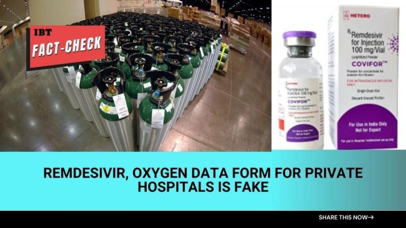 Fact check: No, K'taka govt didn't order private hospitals to fill data form for oxygen, Remdesivir