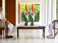 PM Modi meets Indian Navy