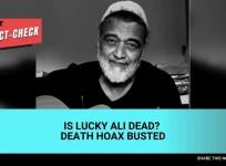 Fact check: Ace singer Lucky Ali no more? Here's the truth