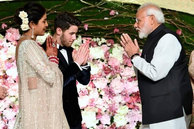 Narendra Modi Priyanka Chopra Nick Jonas