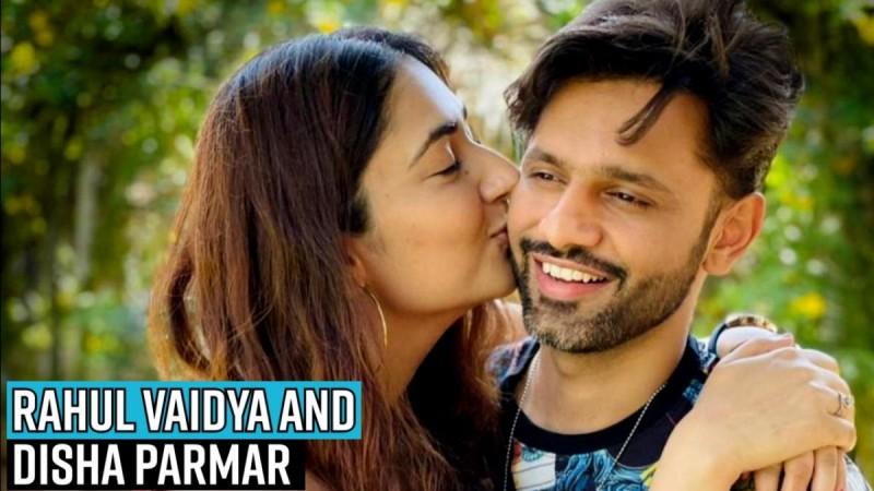 Rahul Vaidya and disha parmar