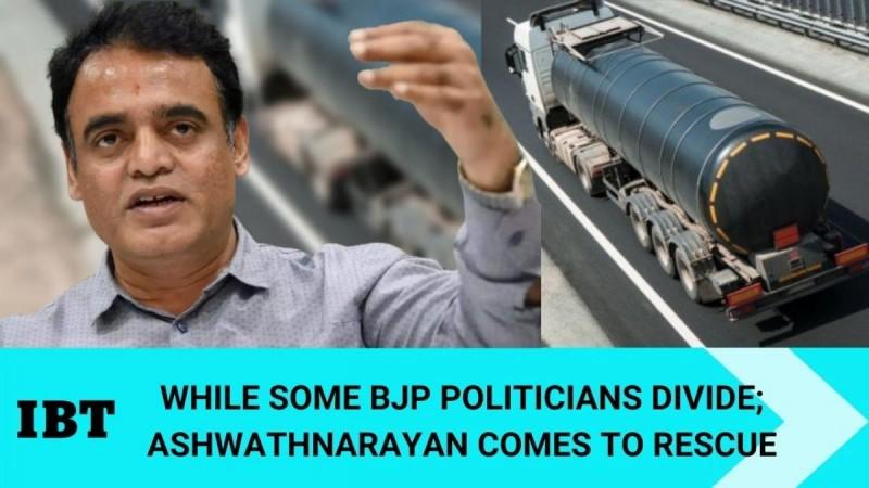 While some BJP politicians divide; Dy CM Ashwathnarayan comes to rescue