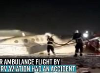 Air ambulance flight by Jetserv Aviation had an accident