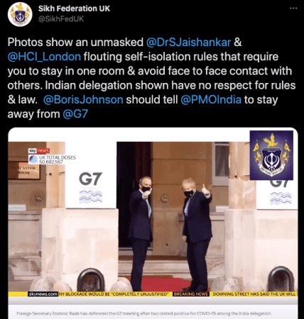 Fact check: MEA Jaishankar did not break isolation during G7; doctored video in circulation