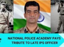 National Police Academy lecture hall named after Madhukar Shetty — a tribute to IPS legend