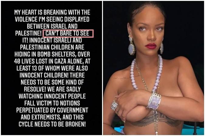 Rihanna Israel Palestine