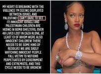 Rihanna Israel Palestine