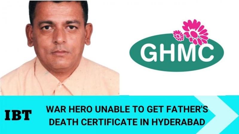 GHMC making war hero run from pillar to post for father's death certificate
