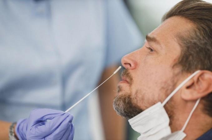 Nasal swab for COVID-19 test (Representational Picture) Nasal Swab