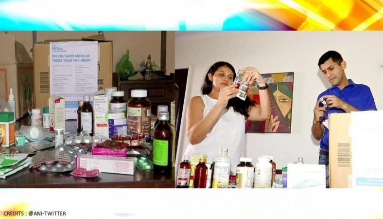 Maharashtra's doctor couple collecting the unused medicines from those who have recovered from the disease Maharashtra's doctor couple collecting the unused medicines from those who have recovered from the disease