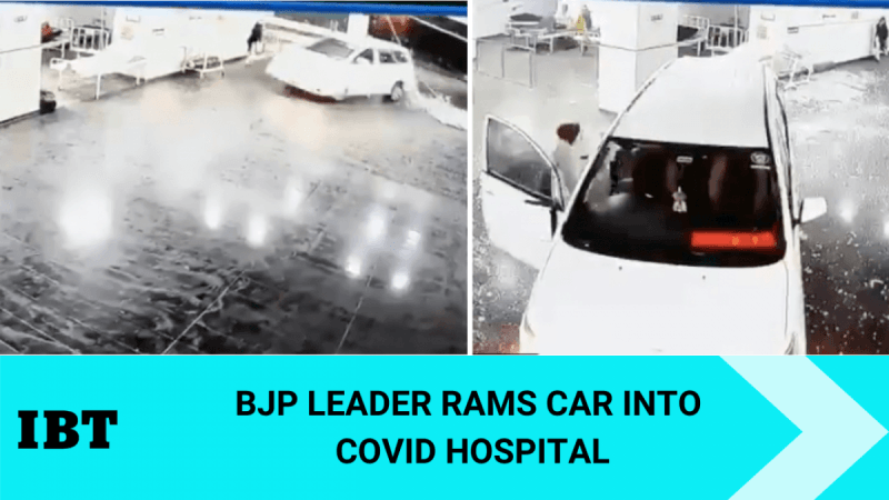 Maha BJP leader rams car into COVID hospital in rage after father's death; arrested