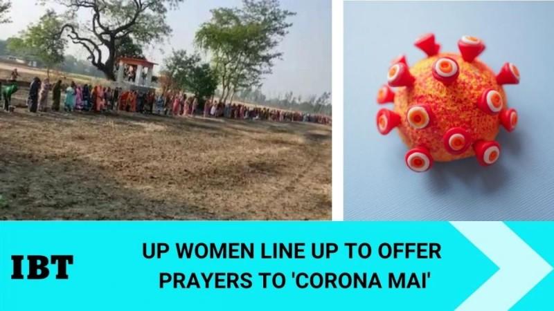 Women who are lining up to pray for hours, are not maintaining social distancing.