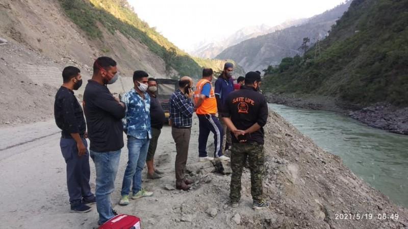 Rescue team at Ramban