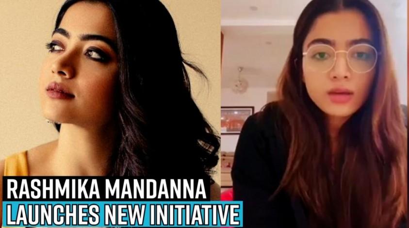 Rashmika Mandanna launches new initiative to praise those helping others amid Covid Rashmika Mandanna launches new initiative to praise those helping others amid Covid