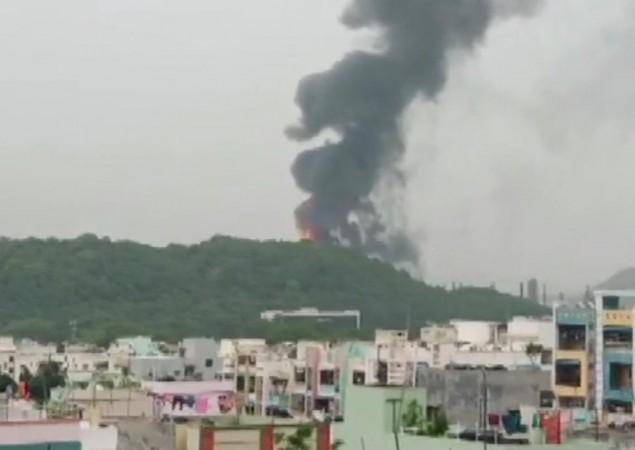 Fire at HPCL HPCL fire