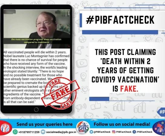 Fact check: Viral post claiming all vaccinated people will die in two years is false [truth here]