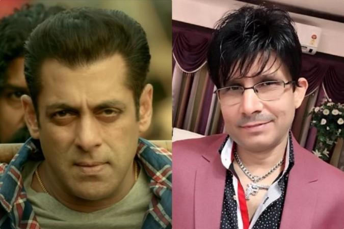 Salman Khan (Left), KRK (Right) Salman Khan