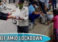 Relief amid lockdown