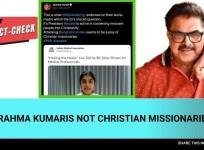 Fact check: Filmmaker falsely links Brahma Kumari's meditation to Christian conversions
