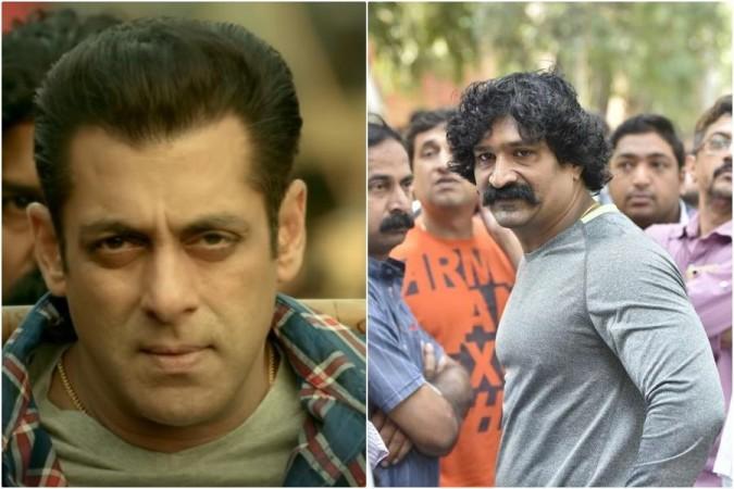 Salman Khan (Left), Pravin Tarde (Right) Radhe