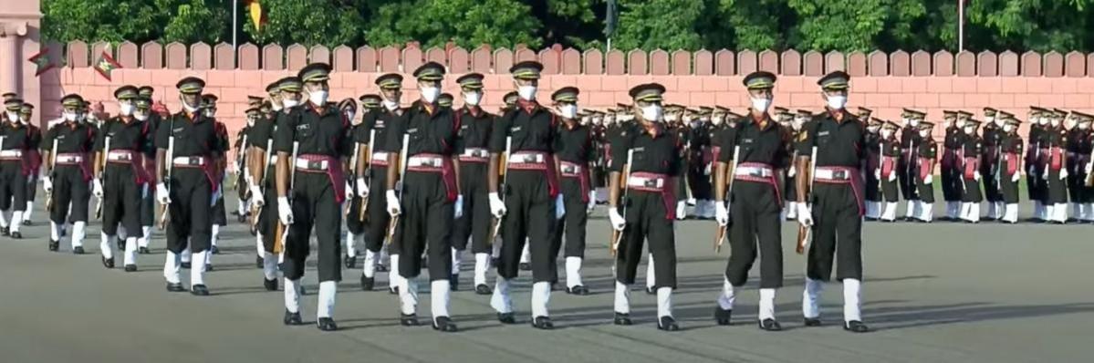 OTA cadets at the passing out ceremony OTA cadets at the passing out ceremony