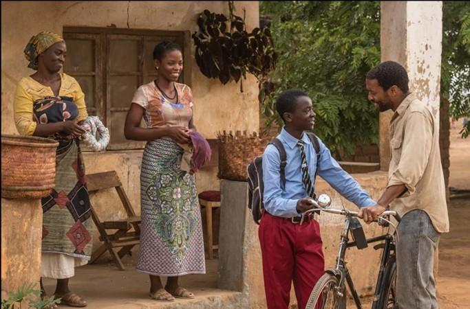 A still from the reel-life story of the boy who harnessed the wind A still from the reel-life story of the boy who harnessed the wind