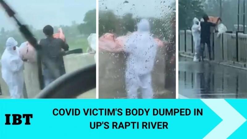 UP family dumps COVID victim's body in river; video goes viral, sparks row [watch]