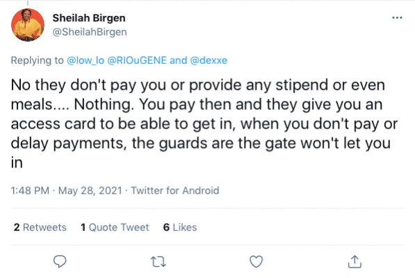Reverse Financed Internships