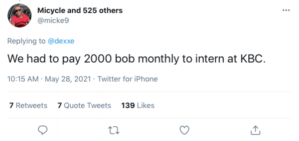 Reverse Financed Internships
