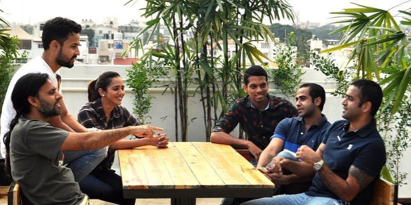 Young and fresh: Nithin, Nikhil and Seema with team Zerodha during a 2015 interview Young and fresh: Nithin, Nikhil and Seema with team Zerodha during a 2015 interview