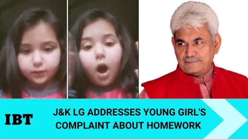 Lighten homework burden on school kids; J&K LG orders after