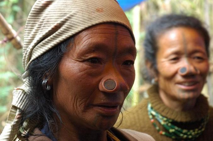 Apatani tribal women - Representational image Apatani tribal women