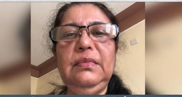 Picture sent by doctor on whatsApp to prove that she is alive Picture sent by doctor on whatsApp to prove she is alive