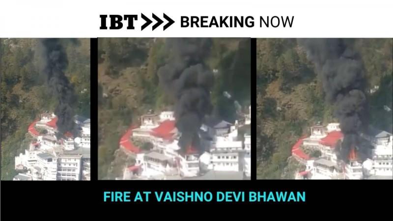 Fire at vaishno devi