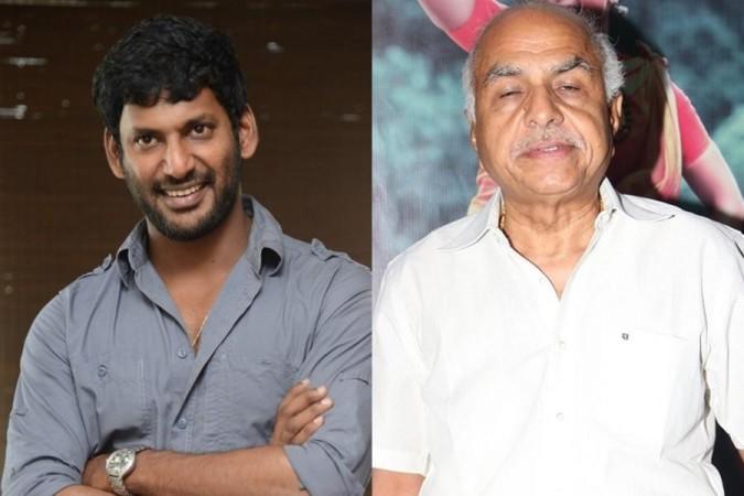 Vishal and RB Choudary. Vishal and RB Choudary
